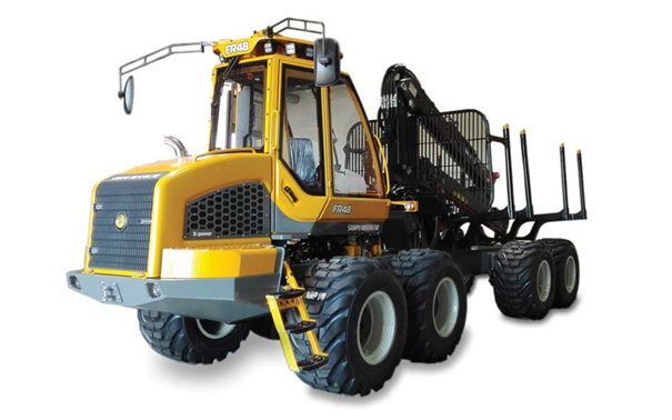 Vyvazeci-traktor-SAMPO-Rosenlew-FR48